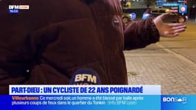 Lyon: un cycliste de 22 ans blessé par un coup de couteau au thorax