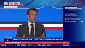 Pour Emmanuel Macron, la France a longtemps fait fuir les industriels