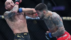 Ilia Topuria face à Alexander Volkanovksi, UFC 298, le 18 février 2024