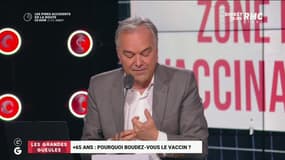 Plafond de verre de la vaccination et réticence de certains sexagénaires: "Visiblement, les jeunes sont moins cons que les vieux"