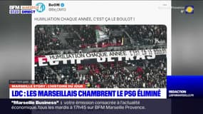 Marseille Story: après son élimination en Ligue des champions, le PSG chambré par les Marseillais