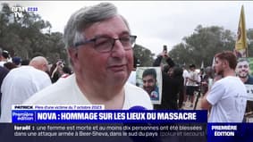 Patrick, père d'une victime du 7 octobre, lui rend hommage un an plus tard sur le site du festival Nova