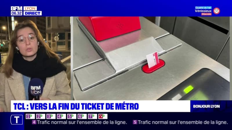Lyon: vers la fin du ticket de métro?
