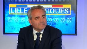 Xavier Bertrand, tête de liste DVD/UDI/LR aux régionales dans les Hauts-de-France, était ce jeudi l'invité de Lille Politiques, en partenariat avec 20 Minutes.