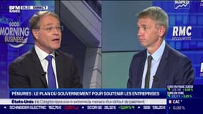 François Asselin (Président de la CPME): "Ces (nouvelles) enveloppes (d'aides) seront attribuées à des entreprises qui ont la capacité de rembourser"