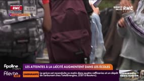 Les atteintes à la laïcité augmentent dans les écoles 