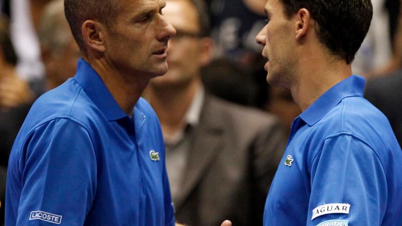 Guy Forget et Michaël Llodra
