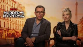 "Ils ont refait un étage de la tour Eiffel": Dany Boon et Mélanie Laurent se livrent sur le tournage de "Murder Mystery 2"