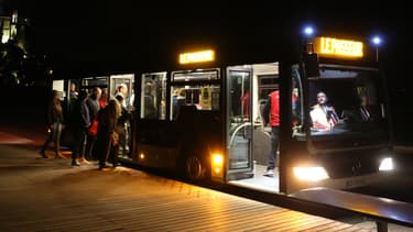 Des bus de nuit en juin 2017 (Photo d'illustration).