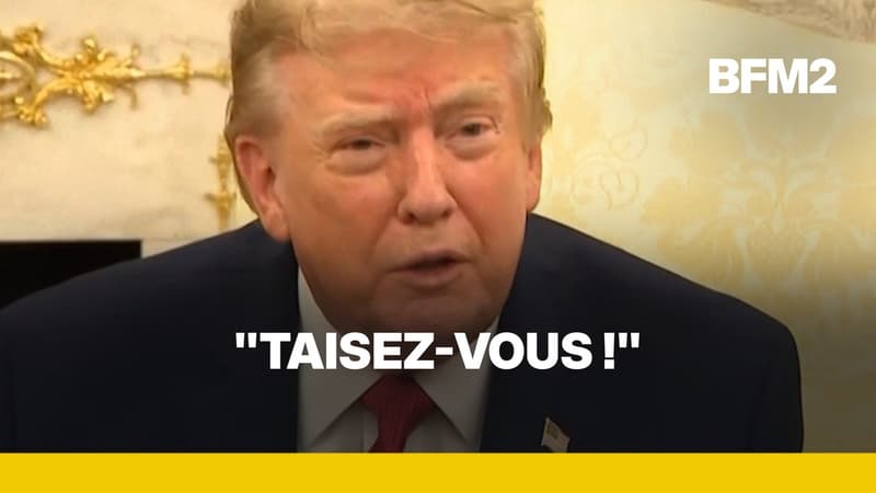 "Taisez-vous !": l'échange tendu entre Donald Trump et une journaliste de CNN