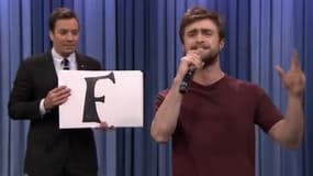 Daniel Radcliffe, l'acteur d'Harry Potter, s'est livré à une performance des plus convaincantes en interprétant un titre de Blackalicious.