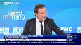 Une croissance mondiale en baisse en 2023, selon la Banque mondiale