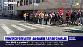 Grève à la gare Saint-Charles: la galère des usagers