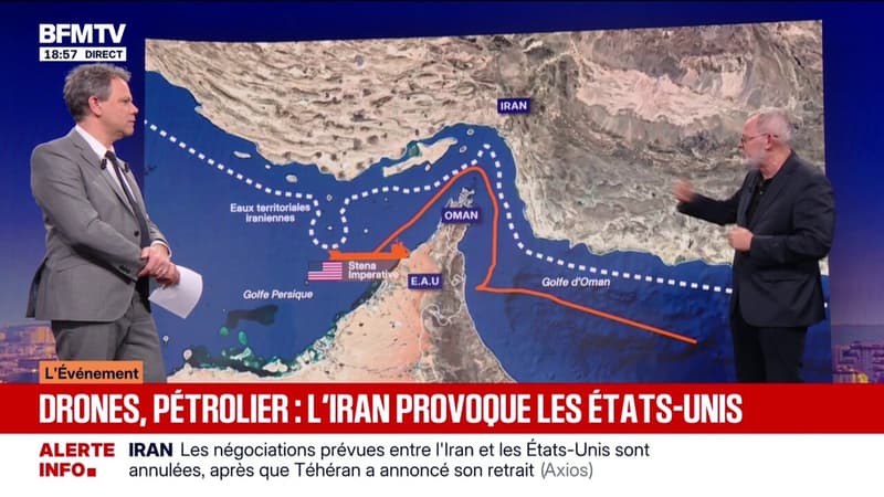 Iran-États-Unis: ce que l'on sait des deux incidents qui se sont produits dans les eaux du Moyen-Orient