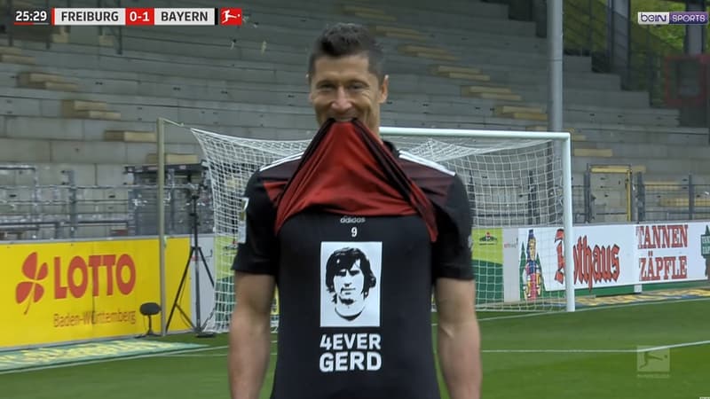 Bayern: Lewandowski égale le mythique record de Gerd Müller en Bundesliga