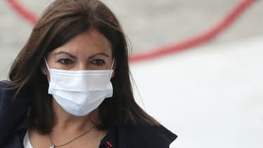 La maire de Paris Anne Hidalgo, le 14 juillet 2020 à Paris