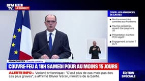 Jean Castex: "À l'heure où je vous parle, la situation sanitaire n'exige pas que nous mettions en place un nouveau confinement"