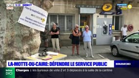 La-Motte-du-Caire: une manifestation pour défendre le service public