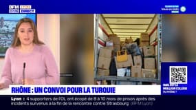 Rhône: un convoi pour la Turquie