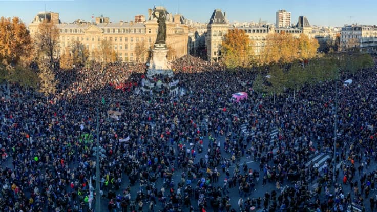 EN DIRECT - Marche des libertés: 133.000 manifestants en France, selon le ministère de l'Intérieur
