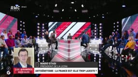 Antisémitisme : "Cet anonymat sur les réseaux sociaux a banalisé ce discours. On passe de commentaires odieux à des tags dans la rue. C'est du fascisme, c'est le retour des néonazis ! @MarioPstasi , président de la @_LICRA_ #GGRMC 