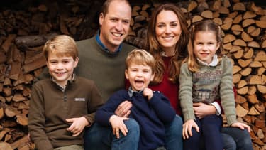 La carte de Noël 2020 de Kate, William et leurs enfants.