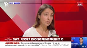 "On ne décide pas tout seul": Sophie Binet (CGT) revient sur les primes pour les JO à la SNCF