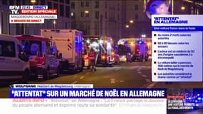 Magdebourg: "Ces gens sont venus sur un marché de Noël et en sont partis en larmes", raconte ce témoin
