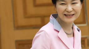 Le président Sud-Coréenne, Park Geun-Hye, le 18 mai 2015 à Séoul