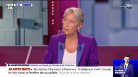 Élisabeth Borne rappelle qu'il faut "continuer à porter le masque" en entreprises