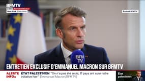 Emmanuel Macron: "Nous sommes convaincus que la reconnaissance de la Palestine peut permettre la paix"