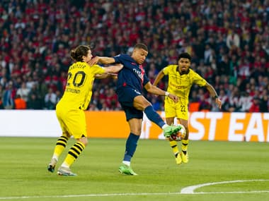 Kylian Mbappé lors PSG-Dortmund le 7 mai 2024