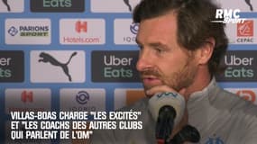 Villas-Boas charge "les excités" et "les coachs des autres clubs qui parlent de l'OM"