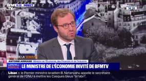 Suppressions de postes dans l'Éducation nationale: "Il est normal que le nombre de professeurs évolue en fonction" de la baisse du nombre d'élèves, affirme Antoine Armand, ministre de l'Économie