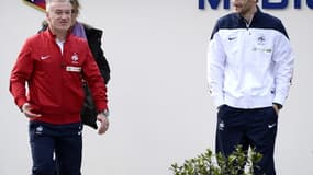 Didier Deschamps et Hugo Lloris