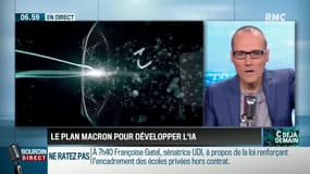 Le plan Macron pour développer l'IA