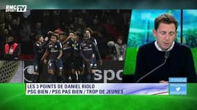 Riolo sur la composition du PSG : ‘’Il y avait trop de jeunes’’