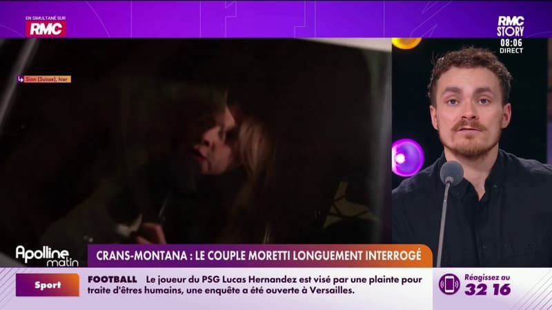 Crans-Montana : le couple Moretti longuement interrogé