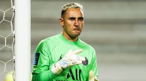 Keylor Navas avec le PSG en avril 2022