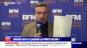 Stéphane Ravier (RN): Marine Le Pen "aura mon parrainage"