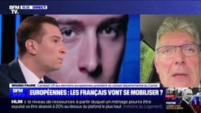 Bruno Faure (candidat LR aux élections européennes): "Jordan Bardella est un spécialiste des plateaux de télévision. Sur le fond des dossiers, c'est complètement différent"