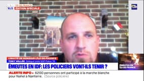 Tony Vallée, de Unité SGP Police 78 compare les violences urbaines actuelles à celles de 2005