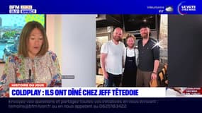 Lyon: entre ses dates au Groupama Stadium, le groupe Coldplay est allé manger au restaurant de Jean-François Têtedoie