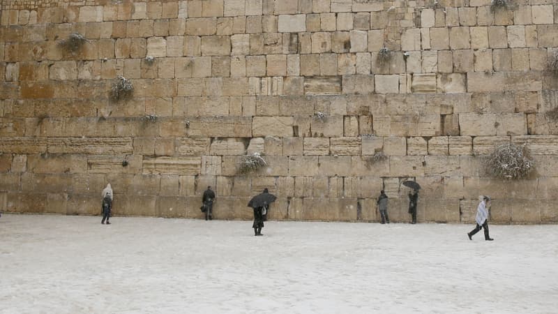 Le mur des Lamentations à Jérusalem