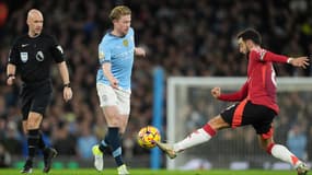Kevin De Bruyne face à Bruno Fernandes, derby de Manchester, 15 décembre 2024