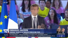Présidentielle: Emmanuel Macron et Marine Le Pen se rendent coup pour coup