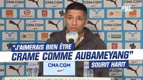 OM : "J'aimerais bien être cramé comme Aubameyang à son âge" sourit Harit