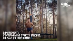 Confinement : L'entraînement d'Alexis Sanchez... bruyant (et perturbant)