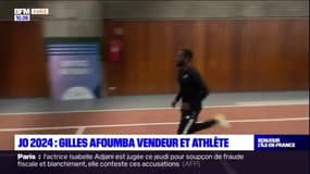 JO 2024: Gilles Afoumba, vendeur et athlète congolais
