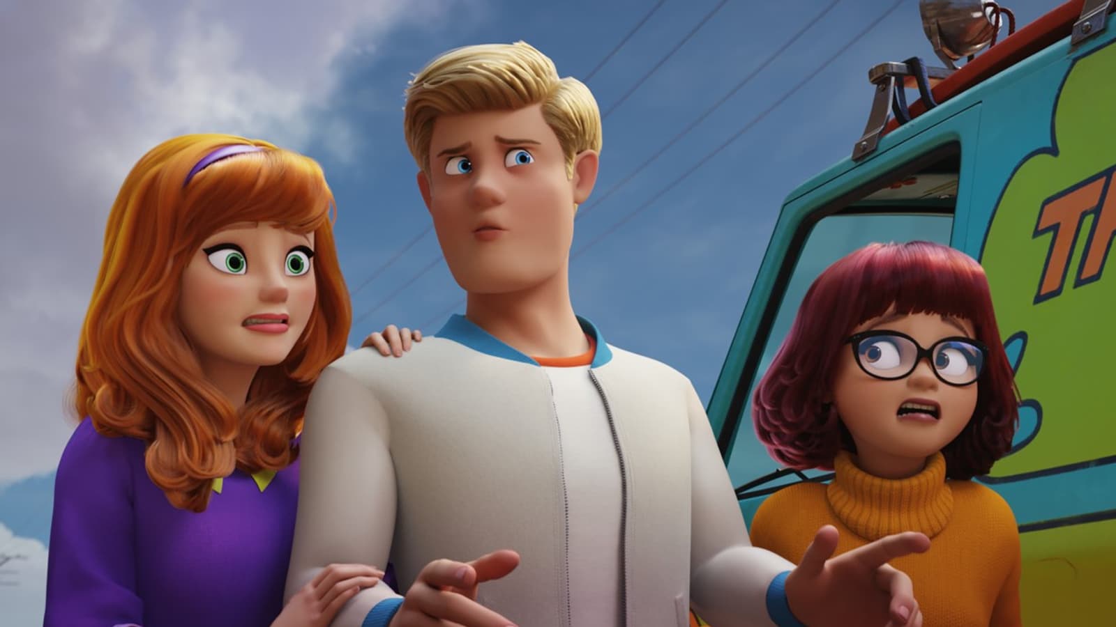 Daphné, Fred et Vera dans Scooby